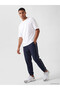 Ozmarka New Season Navy Blue Loose Fit Men's Jogger Sweatpants - 2