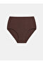 Ozmarka New Season Pink High Waist Classic Panties 3-Piece Set - 4