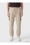 Vizyon New Season Beige Regular Fit Men's Jogger Sweatpants - 2