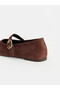 Alita City Lcw Steps Brown Women's Flat Shoes with a Difference - 4