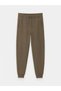 Ozmarka New Season Brown Regular Fit Men's Jogger Sweatpants - 5