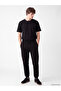 Ozmarka New Season Black Regular Fit Men's Jogger Sweatpants