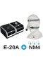 BMC GII E-20A Sleep Ventilator, Fully Automatic Sleep Breathing Machine, Anti Snore Device, 4-20 hPa, with Full Size Nose Mask Set - 4