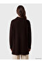 Lcw Modest Brown Turtleneck Women's Knitwear Sweater - 4