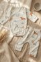 Safari Patterned 100% Double Cotton Baby Boy Set 3-9 Months - 5