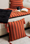 Linen Pet-Friendly Sofa Pad/Seat Mattress, Washable Size Options, Includes Throw Pillow Cover as a Gift - 6