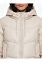 Alita City Lcw Vision White Hooded Women's Inflatable Coat with a Difference - 3