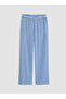 Navy Blue Plaid Women's Pajama Bottoms - 5
