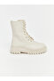 Alita City Lcw Steps Beige Women's Boots with a Difference - 2