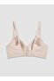 Peak New Season Ecru Triangle Bra with Removable Pads - 2