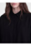 Vizyon New Season Black Drawstring Women's Shirt Tunic - 3