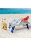 Compact Folding Camping Table, Silver/Blue - 7