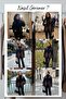 Women's Turtleneck Diamond Patterned Oversize Knitwear Sweater Black - 8