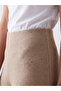 Özmarka New Season Brown Soft Touch Stone Women's Trousers - 3