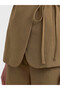 Ozmarka New Season Green High Waist Wide Leg Women's Trousers - 5