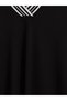 Alita City Farkıyla Lcw Everyday Black Oversize Soft Touch Women's Sweatshirt - 6