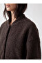 Two Mt Shop Quality Lcw Everyday Brown Oversize Women's Bomber Coat - 3