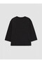 Two Mt Shop Quality Black 2 Thread Embroidered Standard & Regular Long Sleeve Girls' T-Shirt - 3