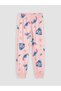 Özmarka New Season Pink Girls' Pajama Set - 5