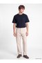 Peak New Season Navy Blue Crew Neck Men's T-Shirt - 2