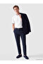 Peak New Season Navy Blue Regular Fit Dobby Men's Trousers - 2