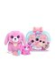 Scruff a Luvs Mother and Puppy Surprise Dog Family Plush Toy Washable and Washable in Water S3 30192