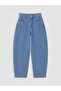 Two Mt Shop Quality Indigo Barrel Fit Girls' Jean Pants