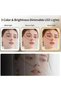 مرآة تجميل ثلاثية الطي مع إضاءة وتكبير 2X و3X، تحكم باللمس - 4