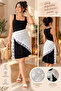 Women's White Floral Patterned Lace Pareo – Tie-Up Beach Skirt – Stylish Summer Pareo - 3
