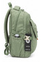 Khaki School Bag Waterproof Fabric Unisex School Backpack 2601 - 2