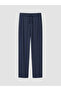 Ozmarka New Season Navy Blue Regular Fit Men's Pajama Bottoms