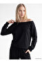 Texx Store Quality Xside Black Boat Neck Soft Touch Women's Sweatshirt - 5