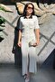 Polo Collar Slit Detailed Maxi Knit Dress Sun541 - 3