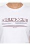 Two Mt Shop Quality Koor Sport White Combed Cotton Printed Oversize Women's Sports T-Shirt - 3
