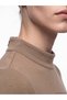 LCW Comfort Beige Interlock Straight Dress, Featuring the ALITA CITY Touch - 3