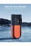 S1 Tire Inflator Portable Air Compressor, 160PSI Cordless Air Pump Fast Inflation,Tire Pump for Car Tires,Motorcycle,Balls,Bike Pump with LED Light, Auto Shut-Off,Digital Pressure Gauge,Orang - 5