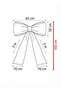 Hobizer Christmas New Year Ornament Ribbon Bow Decorative Ornament 60X300 cm - 2