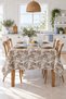 Fiber Pvc Kitchen Tablecloth – Wipeable, Stain-Resistant, and Easy to Clean