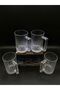 Set of 4 Glass Mugs with Handles Thick Bottom Glass Cups with Handles for Soft Drinks, Tea, Coffee, Beer and Water (11.3 X 10.3 cm) - 2