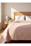 Alita City Lcw Home Pink Quilted Double Bedspread with a Difference