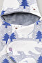 0-12 Months Plush Welsoft Eared Outer Baby Swaddle & Blanket Winter Sleeping Bag - 2