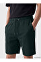Özmarka New Season Green Regular Fit Men's Shorts - 3