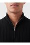 Uzg Store's High-Style Stand-Up Collar Men's Knitwear Sweater for Style Enthusiasts - 4