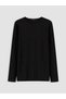 Two Mt Shop Quality Black Camisole Plain Tight & Slim Long Sleeve Women's Bodysuit - 5