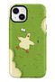 iPhone 13 Compatible - Comfortable Duck Design, Dual Layer Tough Cover, Glossy Surface Protective Case