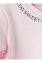 Two Mt Shop Quality Pink 3 Thread Raster Printed Standard & Regular Girls' Sweatshirt - 2