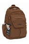 School Bag Waterproof Fabric Unisex School Backpack Hrm - 2601 Mink - 7
