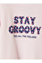 Two Mt Shop Quality Pink 3 Thread Printed Standard & Regular Girls' Sweatshirt - 3