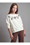 Esvab • Modern & Distinctive Embroidered Thick Sweatshirt for Girls - 2