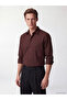 Southblue Burgundy Regular Fit Gabardine Men's Shirt